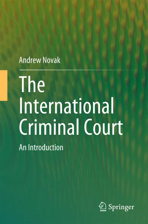 Book cover of The International Criminal Court