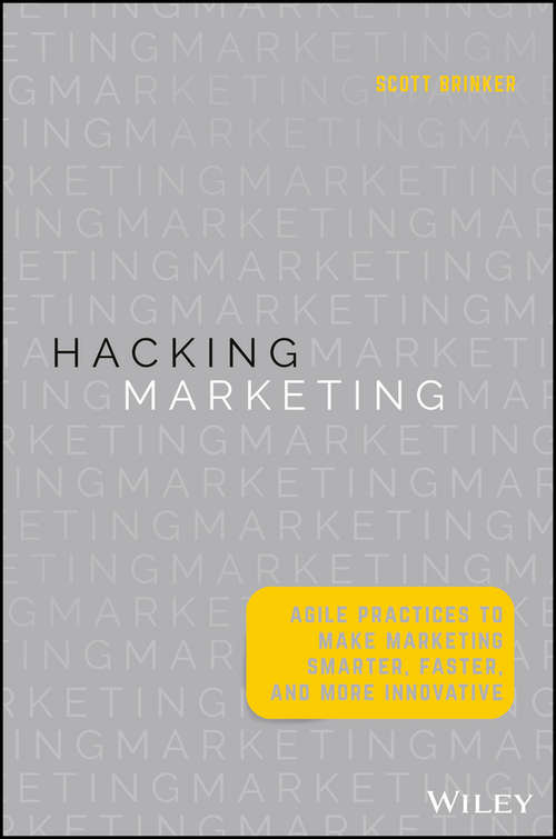 Book cover of Hacking Marketing