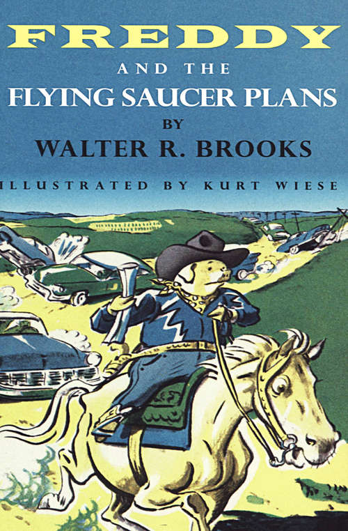 Book cover of Freddy and the Flying Saucer Plans