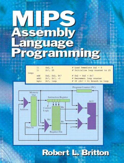Book cover of MIPS Assembly Language Programming