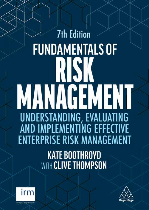 Book cover of Fundamentals of Risk Management: Understanding, Evaluating and Implementing Effective Enterprise Risk Management