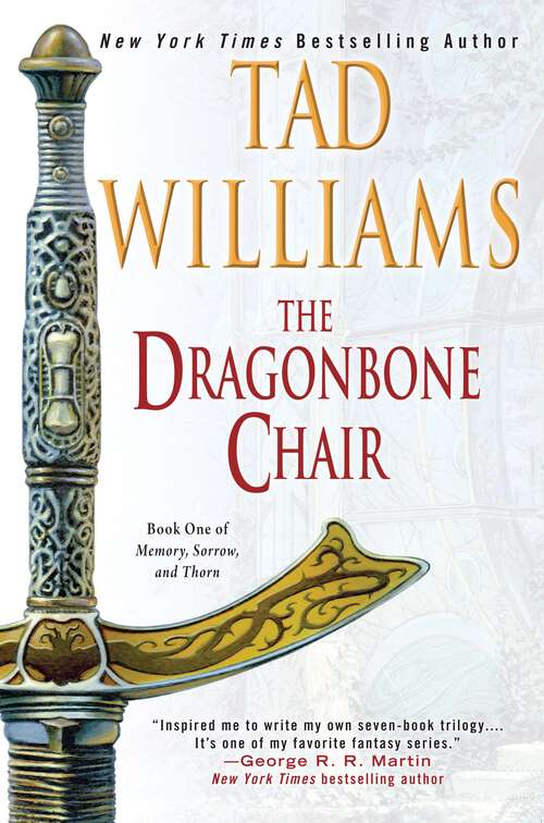 Book cover of The Dragonbone Chair: Book One of Memory, Sorrow, and Thorn