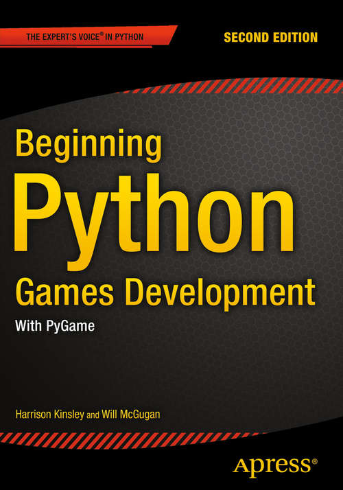 Book cover of Beginning Python Games Development