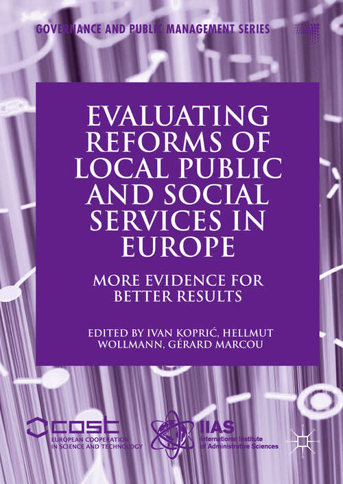 Book cover of Evaluating Reforms of Local Public and Social Services in Europe