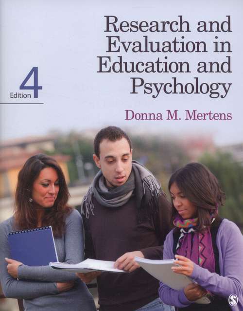 Book cover of Research and Evaluation in Education and Psychology (Fourth Edition)