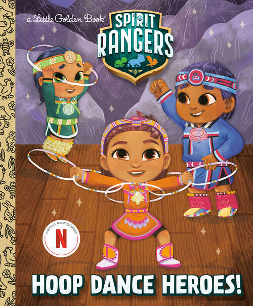 Book cover of Hoop Dance Heroes! (Little Golden Book)