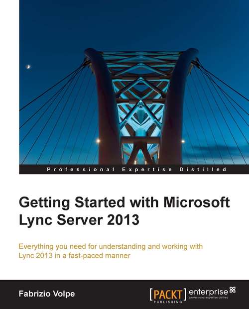 Book cover of Getting Started with Microsoft Lync Server 2013