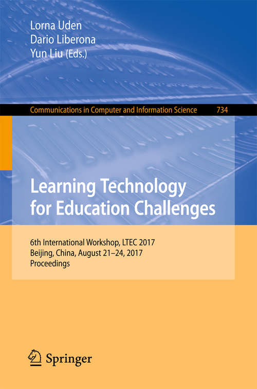 Learning Technology for Education Challenges