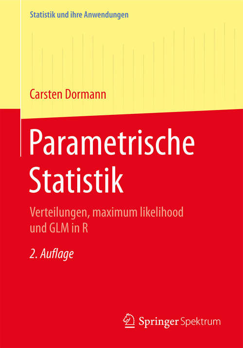 Book cover of Parametrische Statistik