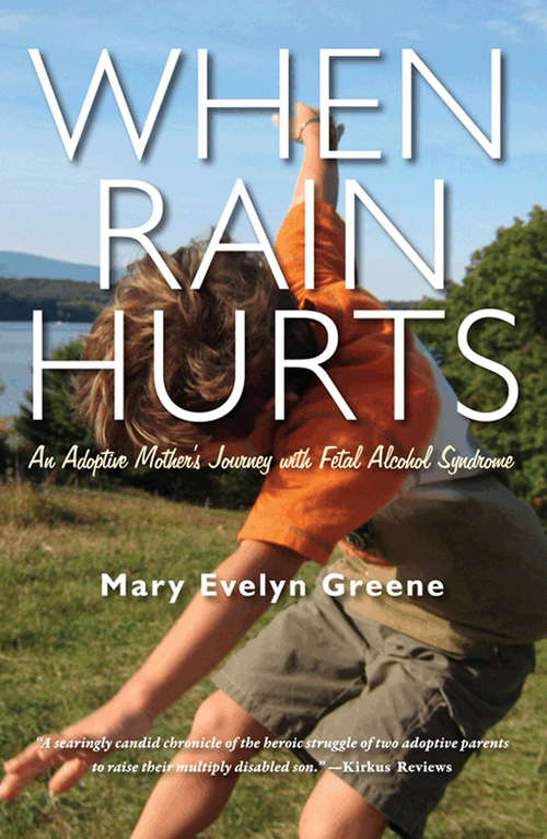 Book cover of When Rain Hurts: An Adoptive Mother's Journey with Fetal Alcohol Syndrome