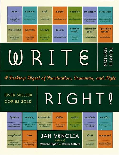 Book cover of Write Right!