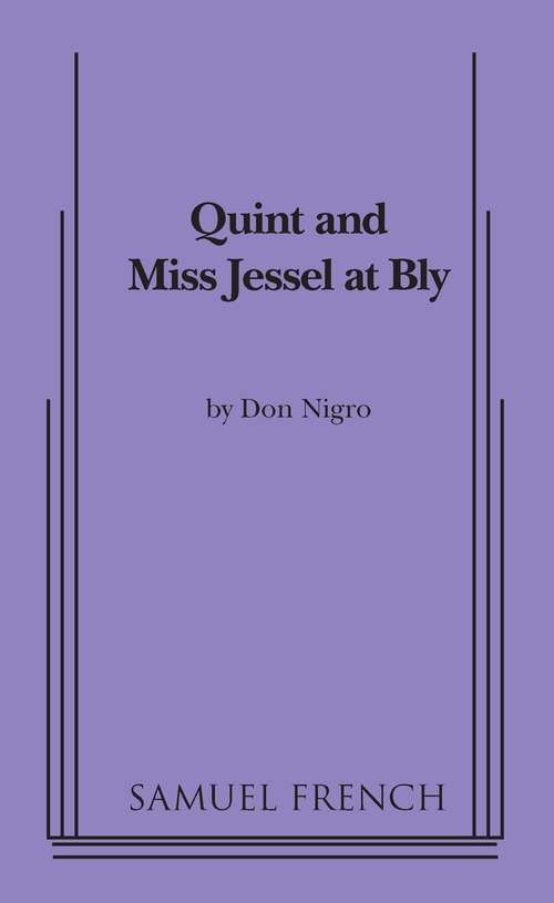 Book cover of Quint and Miss Jessel at Bly
