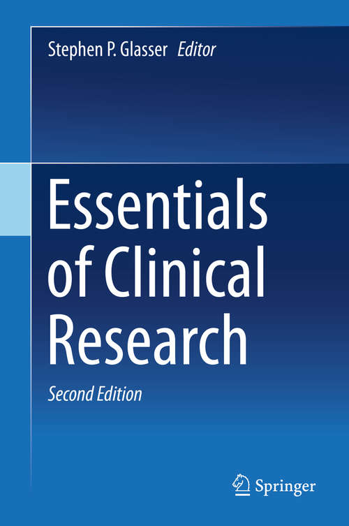 Book cover of Essentials of Clinical Research