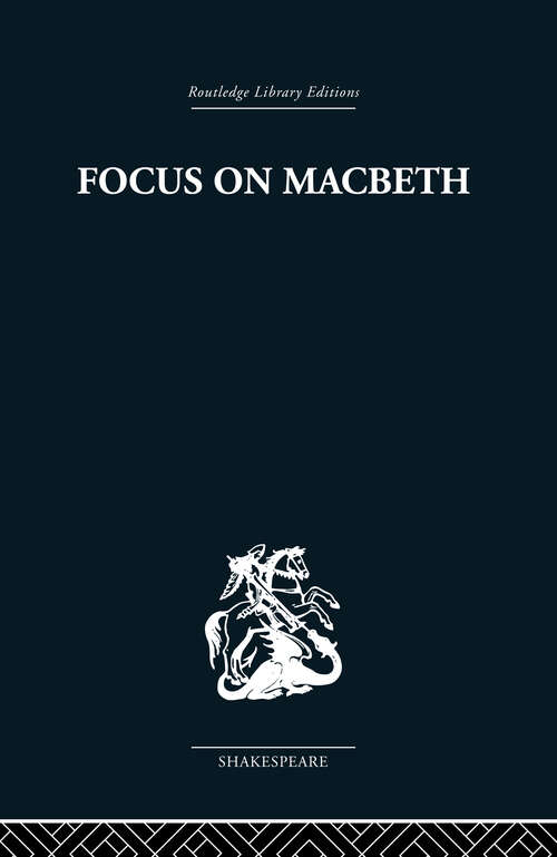 Book cover of Focus on Macbeth
