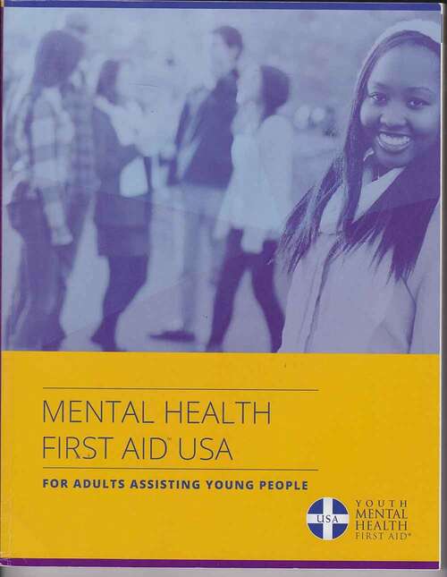 Book cover of Youth Mental Health First Aid: For Adults Assisting Young People
