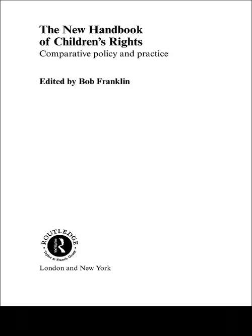 Book cover of The New Handbook of Children's Rights: Comparative Policy and Practice (2)