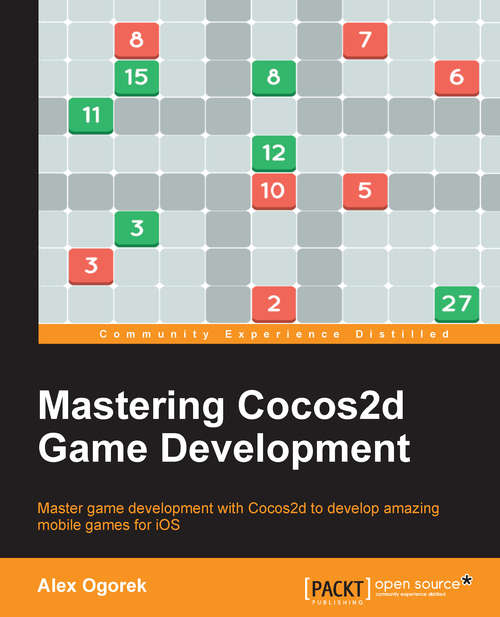 Book cover of Mastering Cocos2d Game Development