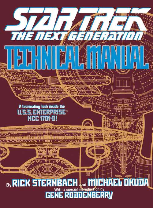 Book cover of Star Trek: Technical Manual