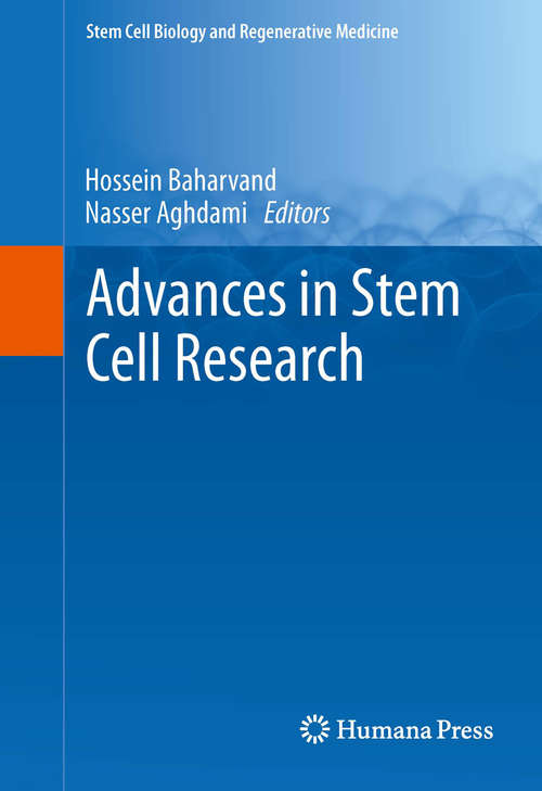 Book cover of Advances in Stem Cell Research