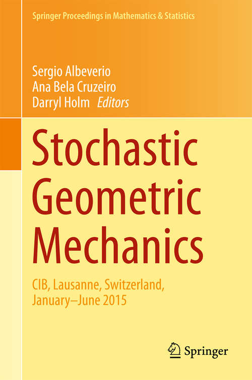 Cover image of Stochastic Geometric Mechanics