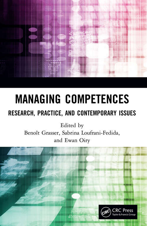 Book cover of Managing Competences: Research, Practice, and Contemporary Issues