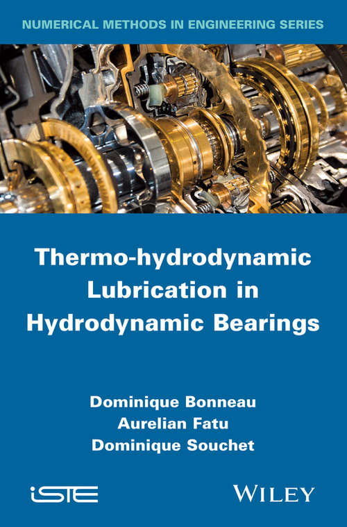 Book cover of Thermo-hydrodynamic Lubrication in Hydrodynamic Bearings