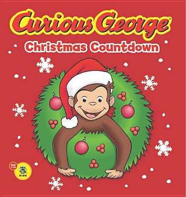 Book cover of Curious George Christmas Countdown (CGTV Tabbed BB)