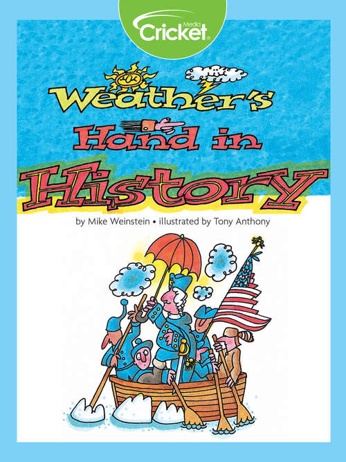 Book cover of Weather's Hand in History