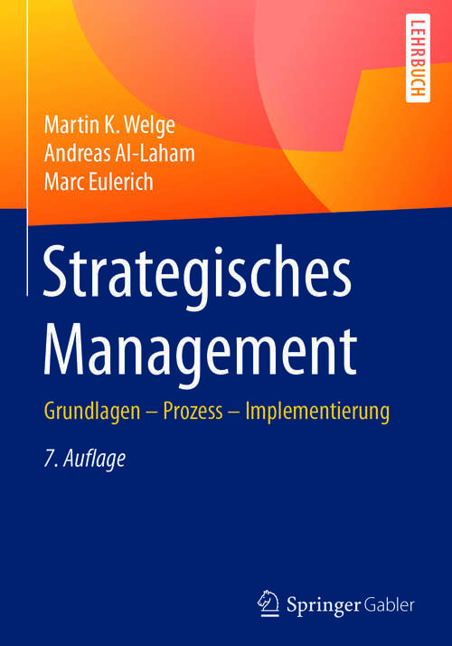 Book cover of Strategisches Management