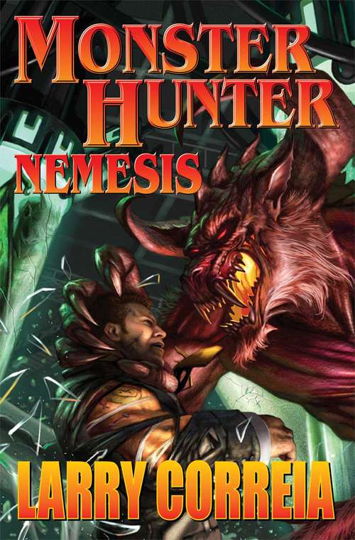 Book cover of Monster Hunter Nemesis (Monster Hunters #5)