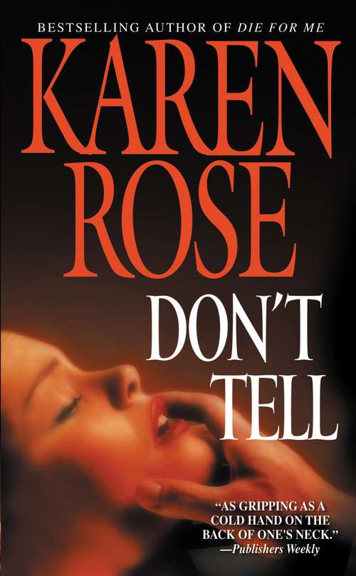 Book cover of Don't Tell
