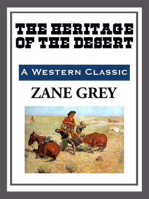 Book cover of The Heritage of the Desert