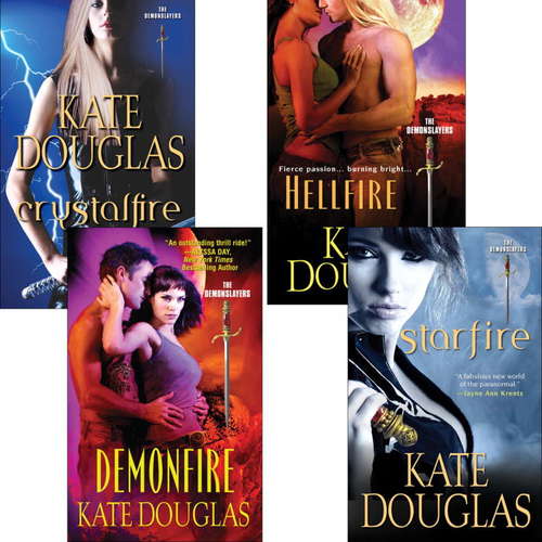 Kate Douglas DemonSlayer Bundle: Demonfire, Hellfire, Starfire & Crystal Fire