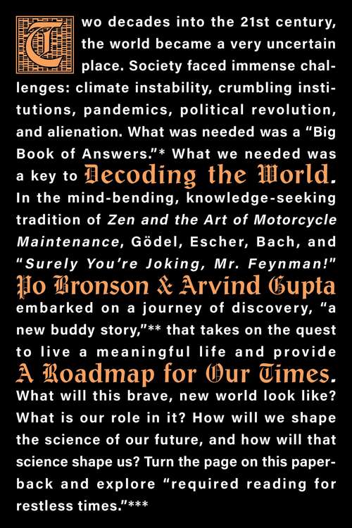 Book cover of Decoding the World: A Roadmap for the Questioner