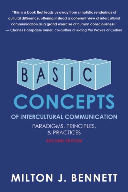 Book cover of Basic Concepts of Intercultural Communication: Paradigms, Principles, and Practices