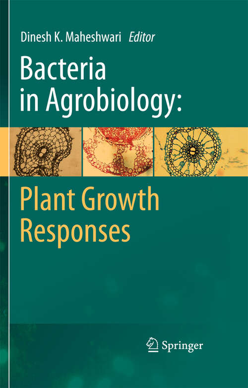 Book cover of Bacteria in Agrobiology: Plant Growth Responses