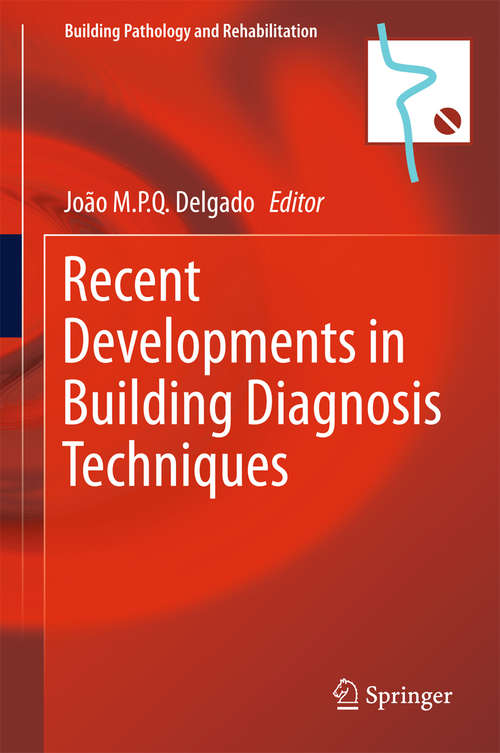 Book cover of Recent Developments in Building Diagnosis Techniques
