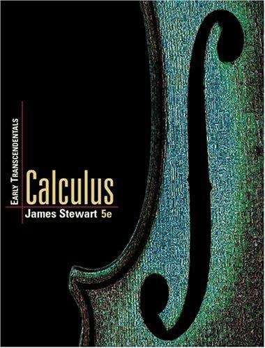 Book cover of Calculus: Early Transcendentals (5th edition)