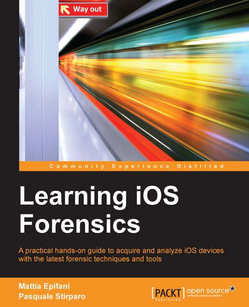 Book cover of Learning iOS Forensics