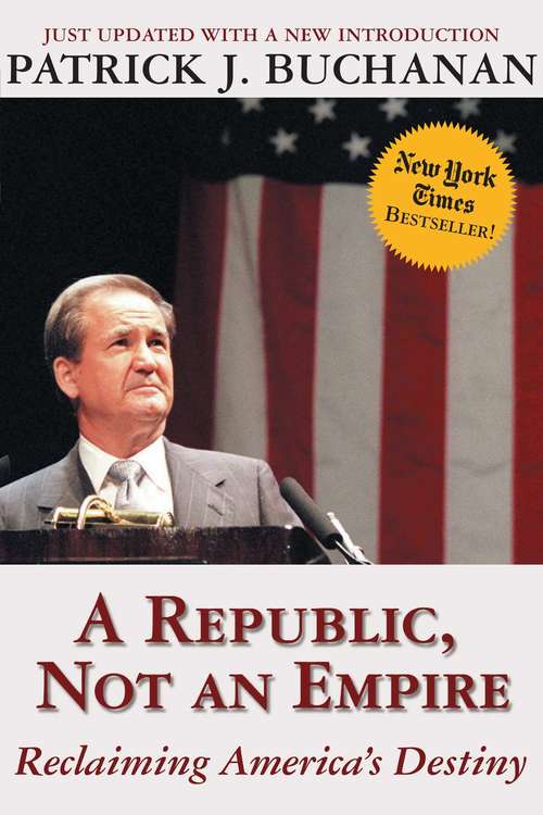 Book cover of A Republic, Not an Empire