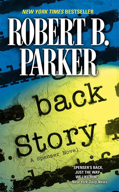 Book cover of Back Story (Spenser #30)