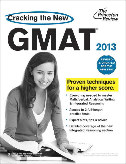 Book cover of Cracking the New GMAT, 2013 Edition