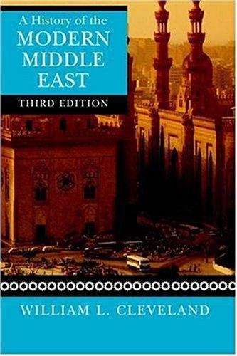 Book cover of A History of the Modern Middle East (Third Edition)