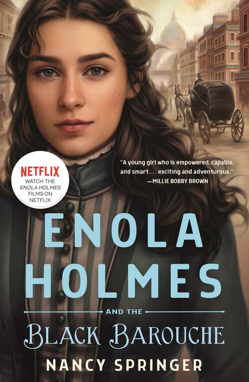 Book cover of Enola Holmes and the Black Barouche