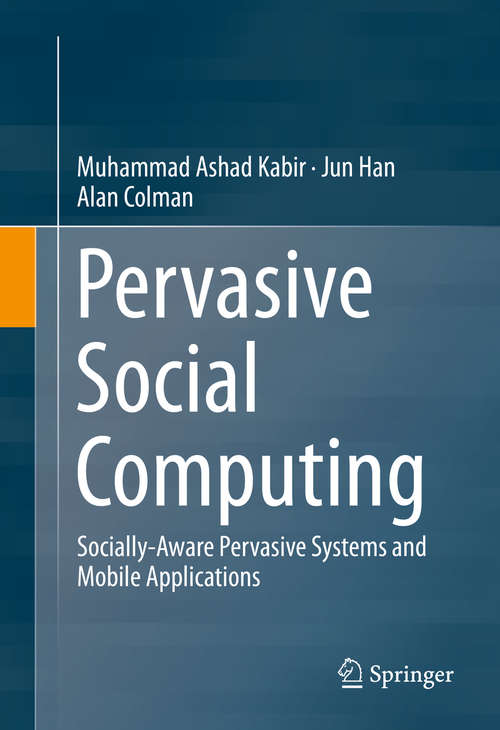 Book cover of Pervasive Social Computing