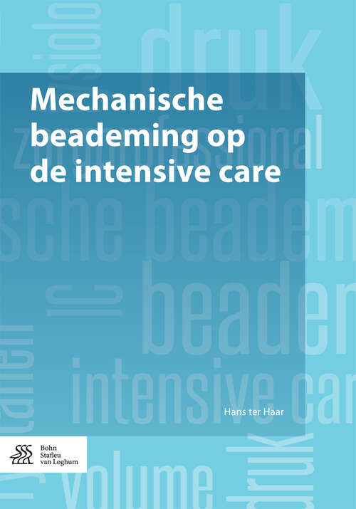 Book cover of Mechanische beademing op de intensive care