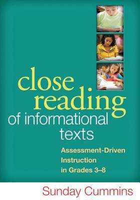 Book cover of Close Reading of Informational Texts