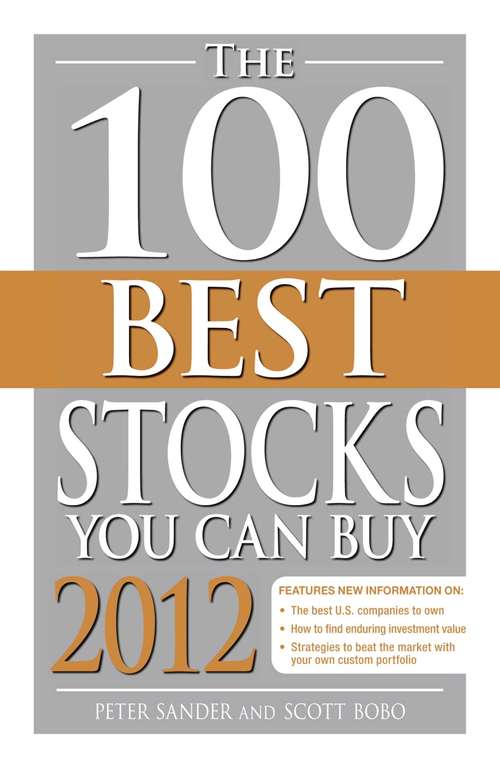 Book cover of The 100 Best Stocks You Can Buy 2012
