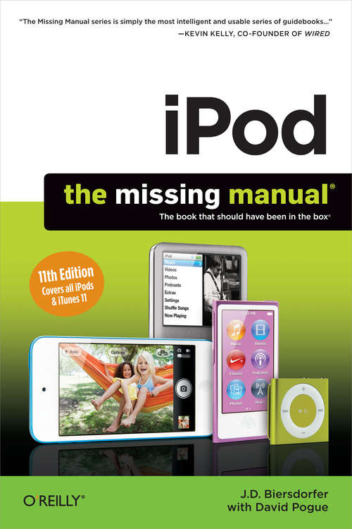 Book cover of iPod: The Missing Manual, Eleventh Edition