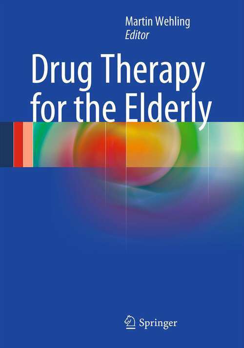 Book cover of Drug Therapy for the Elderly
